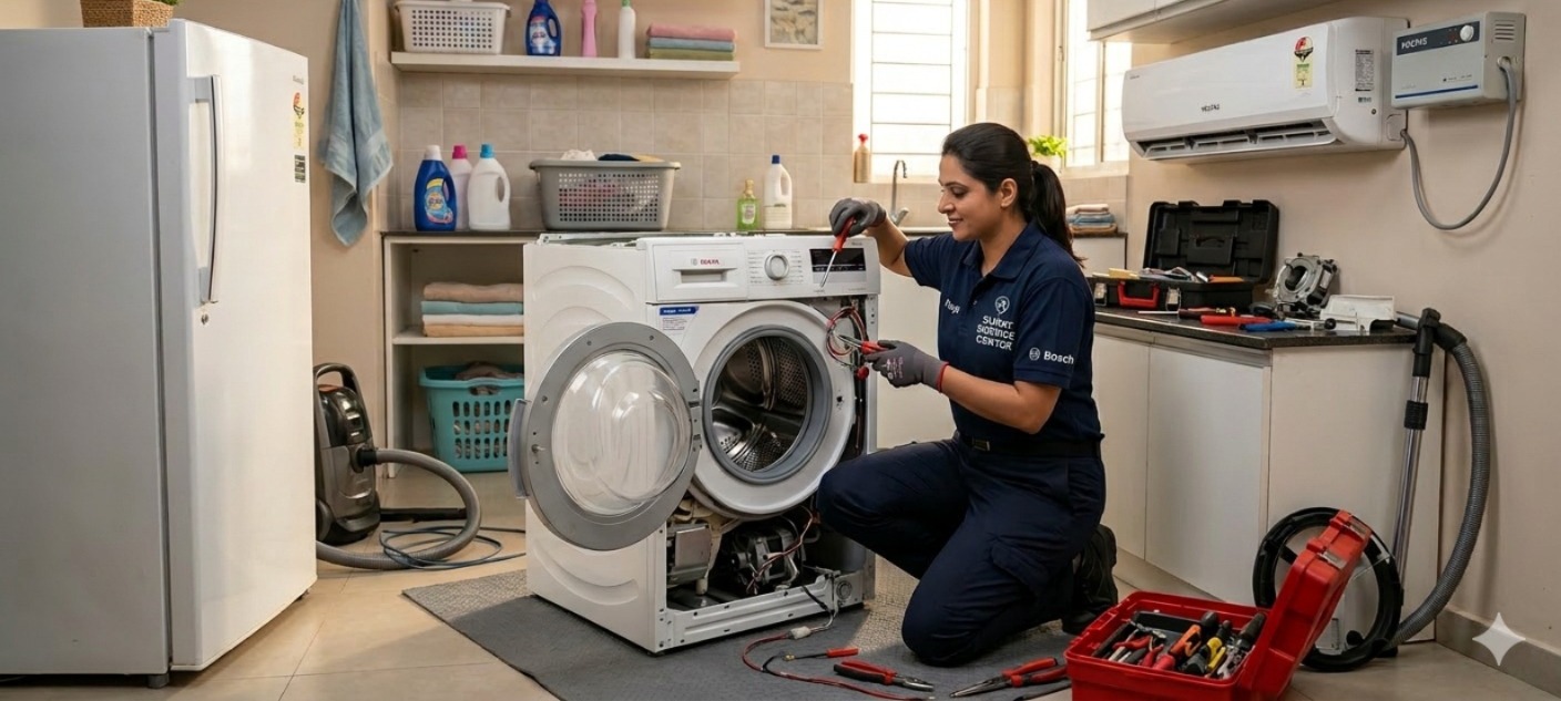 Surat Service Center, We Provide Comprehensive Repair Solutions for All Major Home Appliances, Regardless of the Brand or Model: While Many Repair Services Come and Go, Our 20-year Journey is Built on a Foundation of Technical Mastery and Customer Loyalty. We Use the Latest Technologies and Upgraded Tools to Repair the Damaged Part of the Washing Machine, Microwave Oven, Refrigerator, Ac, and Dish Washer Led/lcd Tv, Designed and Developed by Industry Leaders. In the Present Scenario, Home Appliance Repair Services is Not an Issue for the People Staying in Surat